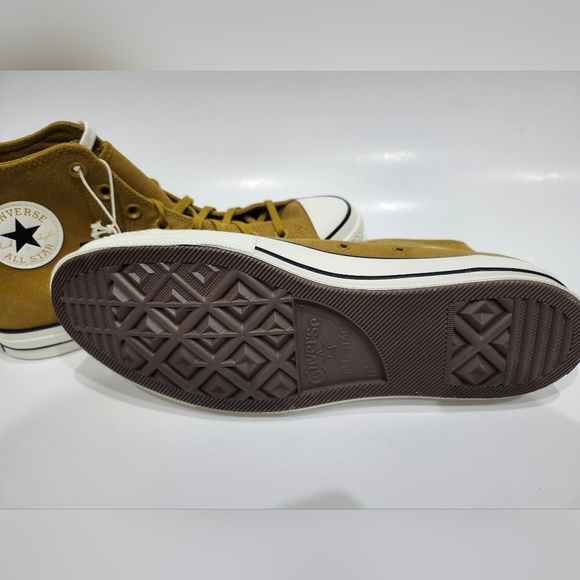 Converse Chuck 70 High Top Suede Hidden Trail/Egret-Black Size 11.5 A05598C NWT - Picture 6 of 8